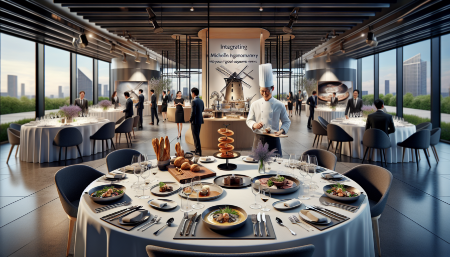 Cómo integrar gastronomía Michelin en tu evento corporativo de alto nivel