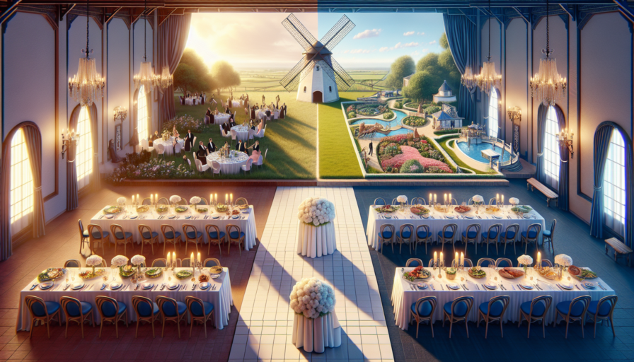 Diferencias entre un espacio de eventos tradicional y un entorno Relais & Châteaux